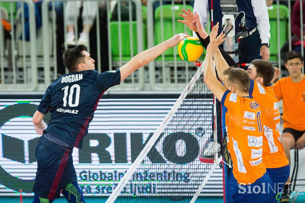 ACH Volley Ljubljana : Fakel Novy Urengoy