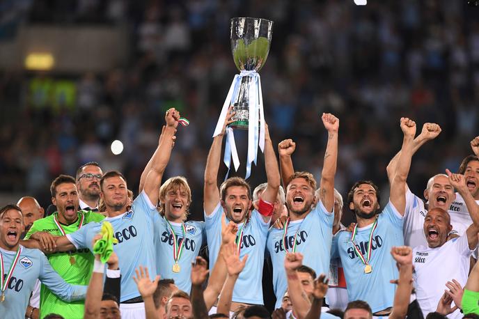 Lazio Juventus superpokal | Lazio je bil ustanovljen 9. januarja 1900. | Foto Reuters