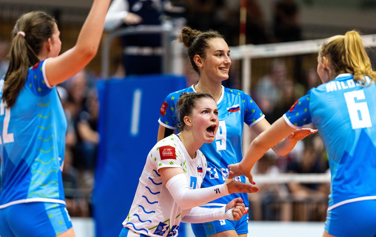 slovenska ženska odbojkarska reprezentanca, odbojkarska reprezentanca | Slovenke so v Gradcu zmagale s 3:2 v nizih. | Foto Matic Klanšek Velej/Sportida