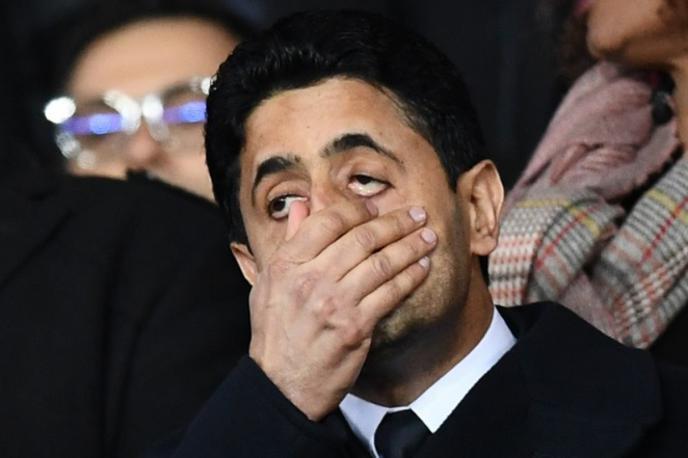 Nasser Al-Khelaifi | Se bo katarski milijarder Nasser Al-Khelaifi danes spet držal za glavo? | Foto Getty Images