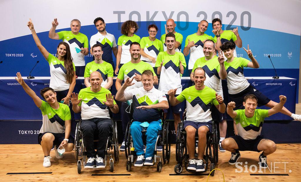 paraolimpijske igre Tokio 2020, Slovenija