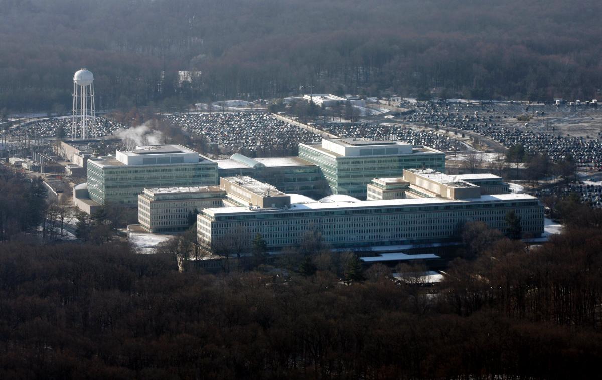 CIA, Langley | Sedež ameriške obveščevalne agencije CIA v Langleyu v zvezni državi Virginii.  | Foto Reuters