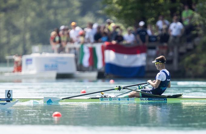 Rajko Hrvat je osvojil nehvaležno četrto mesto in na Bledu ostal brez tako želene medalje. | Foto: Vid Ponikvar