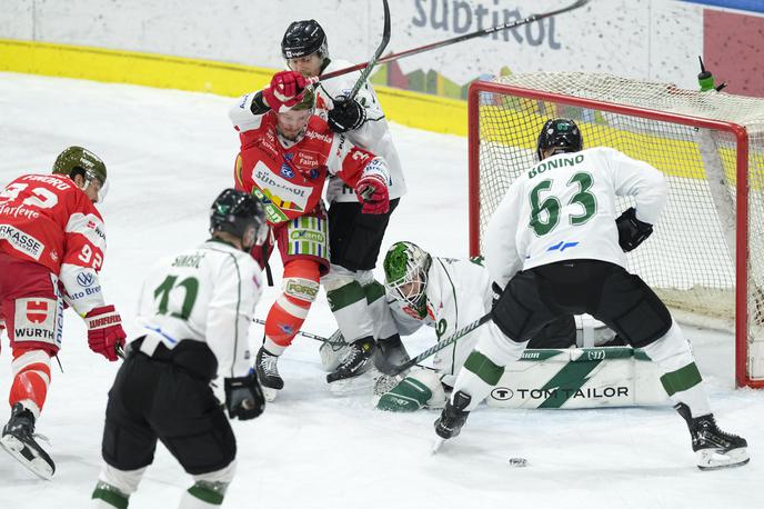 Bolzano : HK Olimpija Ljubljana | Olimpija je na gostovanju pri Bolzanu tesno izgubila. | Foto HCB/Vanna Antonello