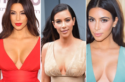 Kim Kardashian in njen dekolte (pomnoženo s 15) 