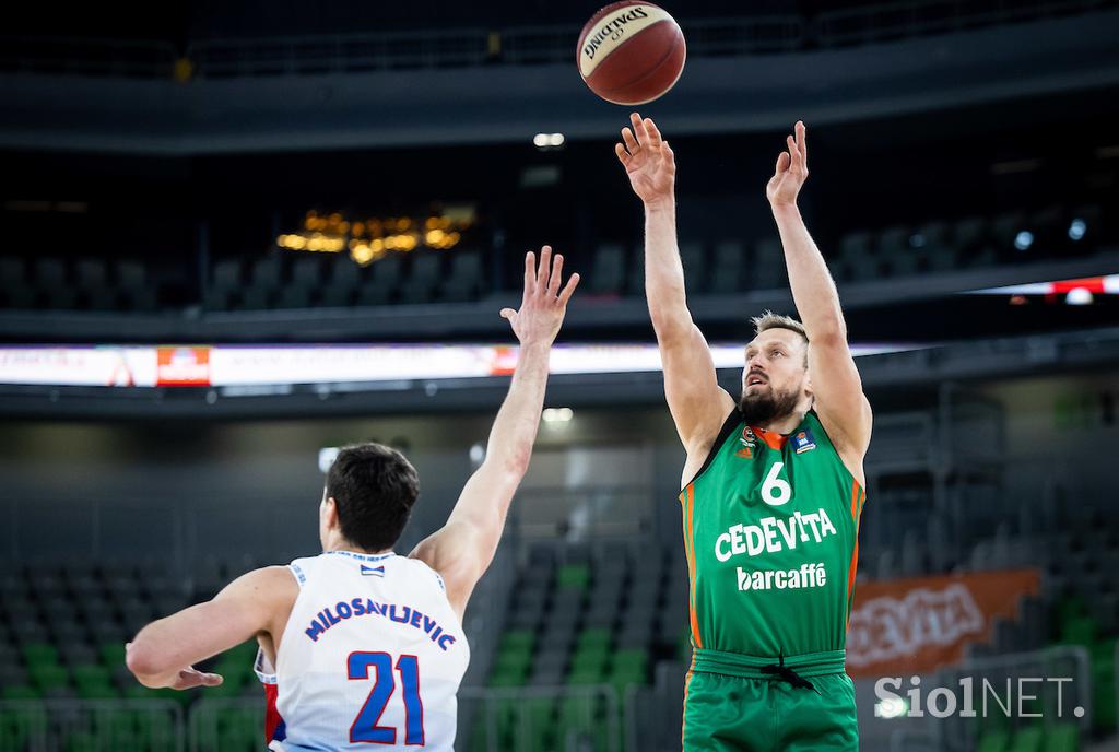 Liga ABA: Cedevita Olimpija - Igokea