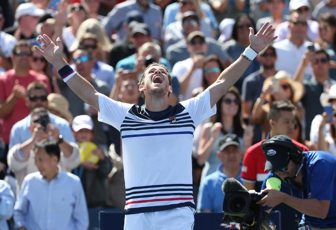 Diego Schwartzman je izločil Marina Čilića in se prvič prebil v osmino finala grand slama. | Foto: Reuters