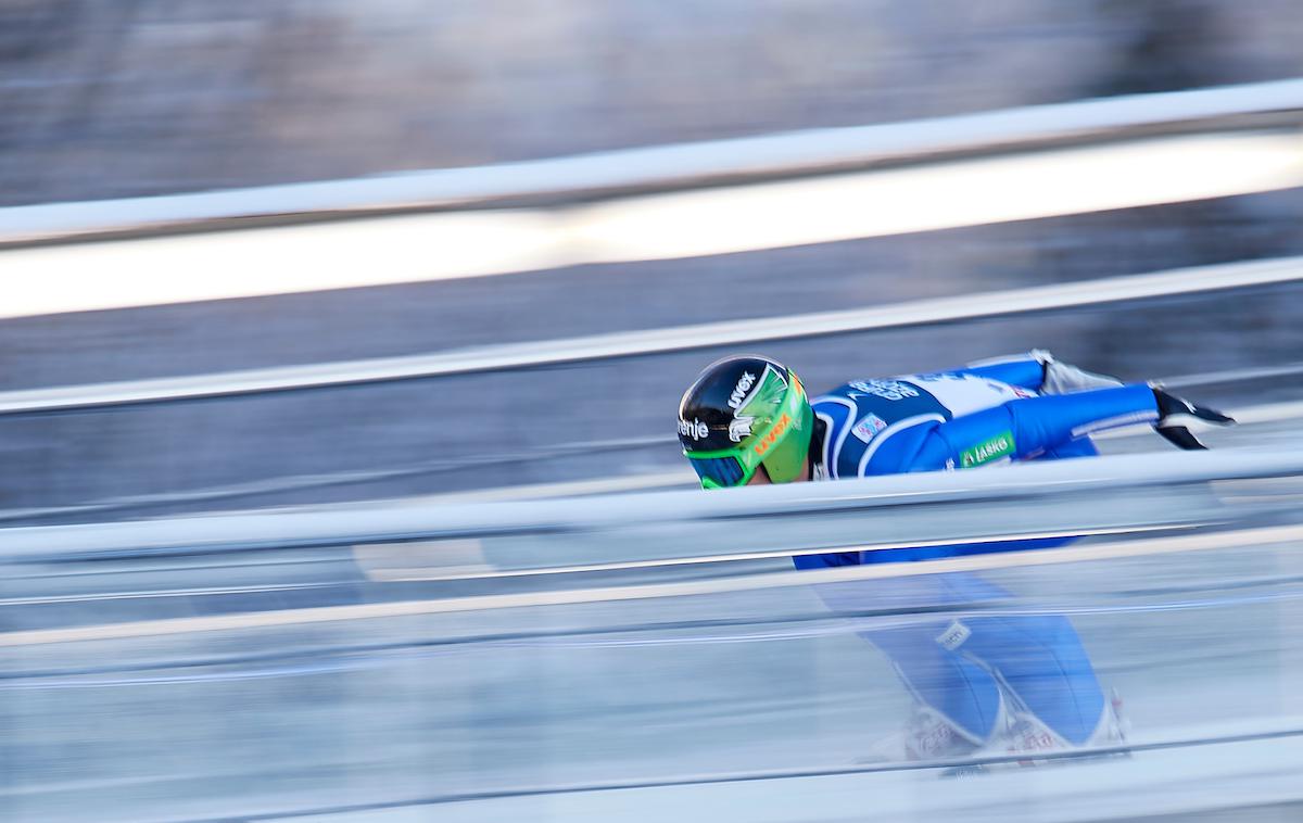 Timi Zajc | Timi Zajc je s slabim skokom v finalu zapravil peto mesto. | Foto Sportida