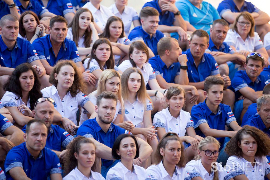 Sredozemske igre, predstavitev slovenske reprezentance, Portorož