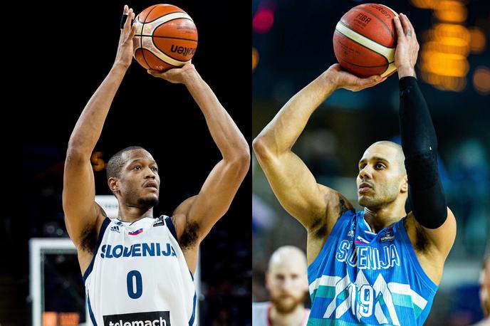 Anrhony Randolph in Jordan Morgan | Anthony Randolph in Jordan Morgan Sloveniji ne bosta mogla pomagati v boju za olimpijske igre. | Foto Vid Ponikvar