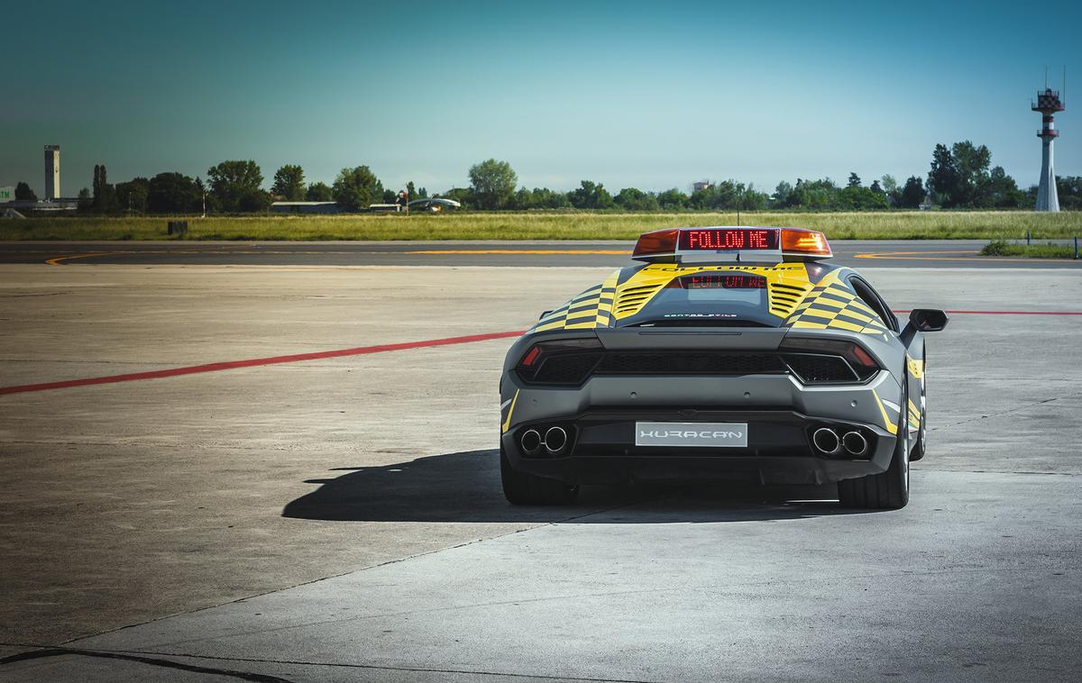 lamborghini huracan letališče Bologna | Foto Lamborghini