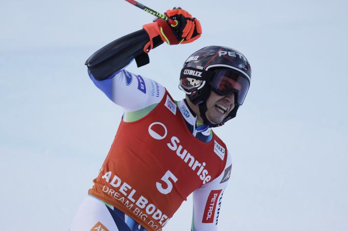 Žan Kranjec je bil z drugo vožnjo veliko bolj zadovoljen. | Foto: Guliverimage/Vladimir Fedorenko