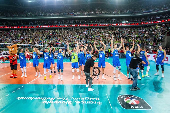 Slovenska moška odbojkarska reprezentanca v zadnjih letih razvaja slovenske ljubitelje športa z vrhunskimi rezultati. | Foto: Grega Valančič/Sportida