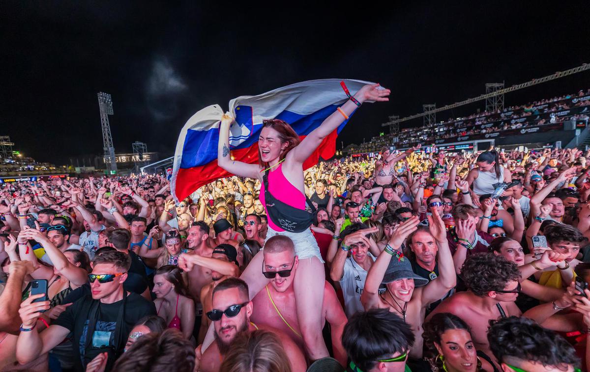 Ultra | Odmevnega festivala v Splitu se udeleži tudi ogromno mladih iz Slovenije.  | Foto Pixsell