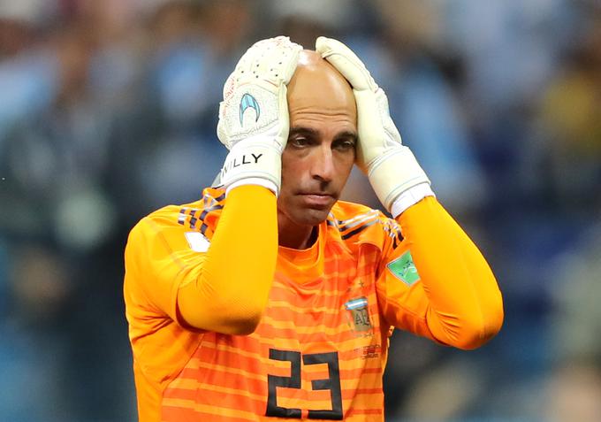 Willy Caballero je bil tragični argentinski "junak" večera. | Foto: Getty Images