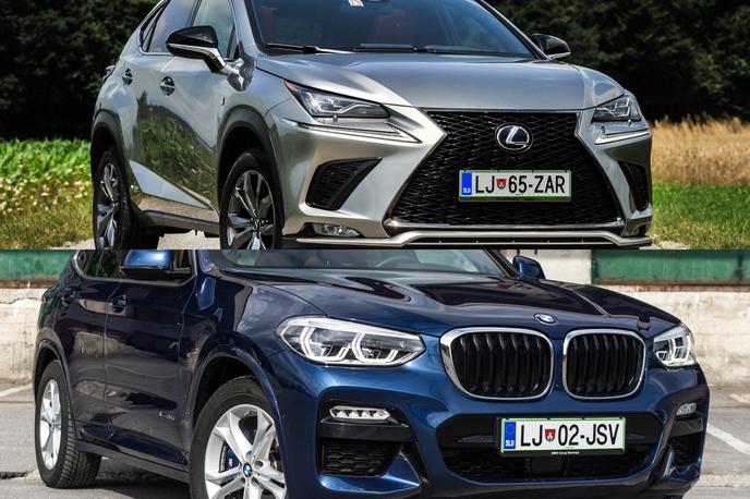 Lexus NX in BMW X3