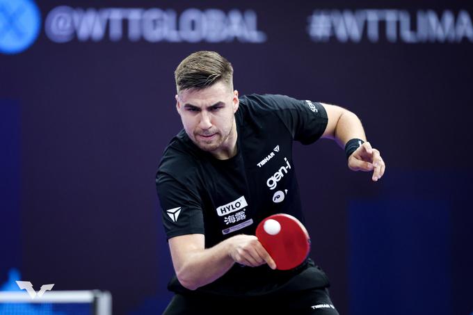 "Vesel sem, da sem iz niza v niz stopnjeval svojo igro." | Foto: worldtabletennis.com