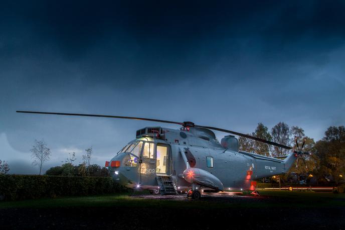 Helikopter glamping | Foto Helicopter Glamping