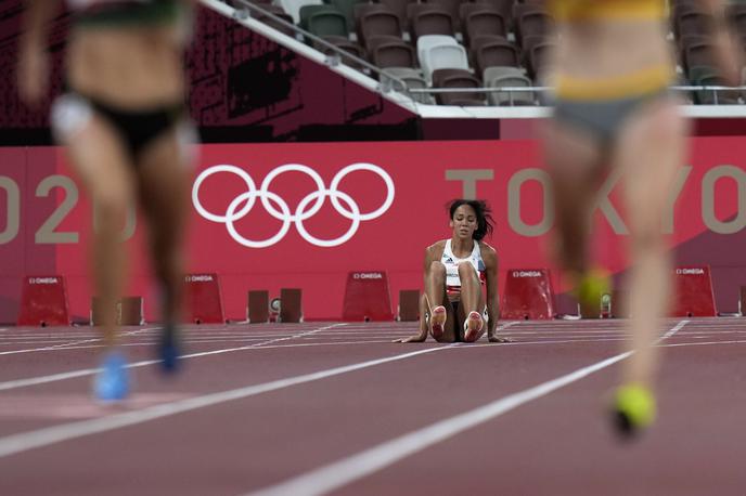 Katarina Johnson-Thompson | Katarina Johnson-Thompson je pokazala izjemen športni duh. | Foto Guliverimage