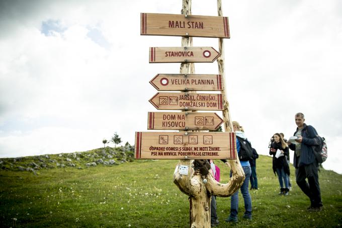 Velika planina je priljubljena izletniška točka.  | Foto: Ana Kovač