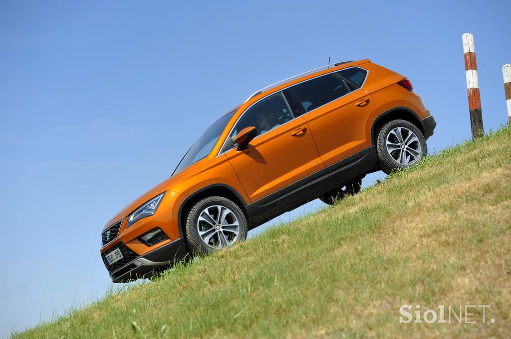 Seat ateca - terenska offroad preizkušnja