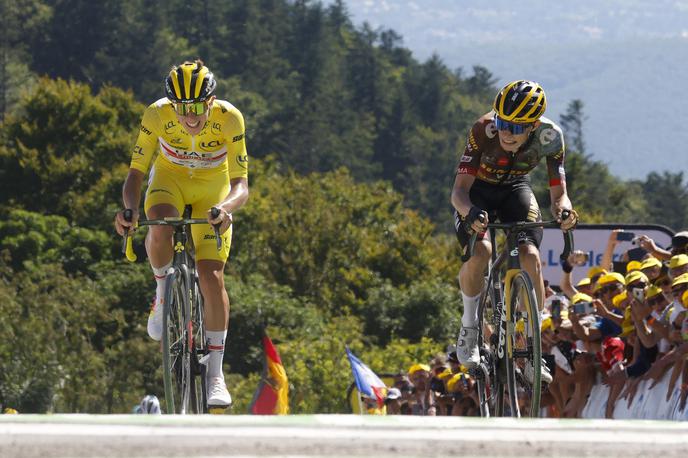 Tadej Pogačar Jonas Vingegaard | Vsi z nestrpnostjo čakamo na spopad Tadeja Pogačarja in Jonasa Vingegaarda. | Foto Reuters