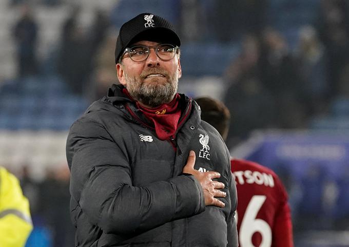 Jürgen Klopp je osvojil še četrto lovoriko na klopi Liverpoola. | Foto: Reuters