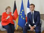 Angela Merkel in Emmanuel Macron