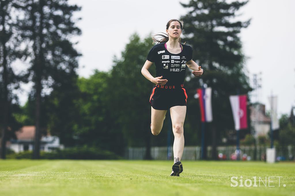 Skakalci skakalke trening Kranj