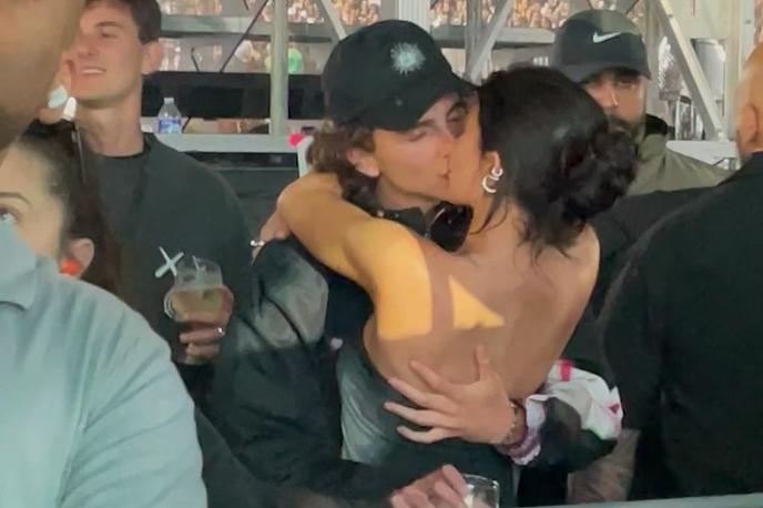 Kylie Jenner in Timothee Chalamet | Govorice o razmerju Kylie Jenner in igralca Timotheeja Chalameta so se prvič razširile aprila letos. | Foto Profimedia