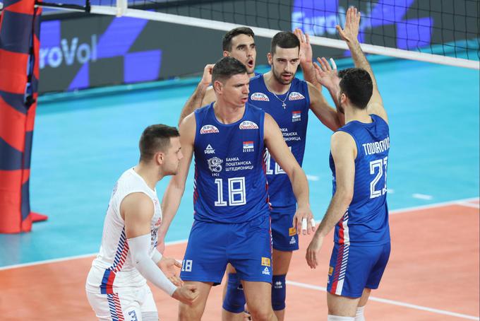 Srbe v Stožicah čaka hud boj za olimpijske igre. | Foto: CEV