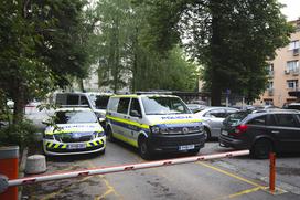 Rop bencinskega servisa v Ljubljani in prijetje storilca.