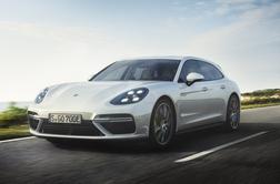 Porsche panamera sport turismo: priključno hibridni karavan po meri vozniških hedonistov