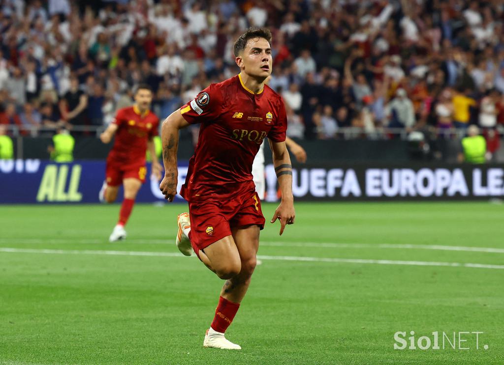 finale evropske lige Sevilla Roma Paulo Dybala