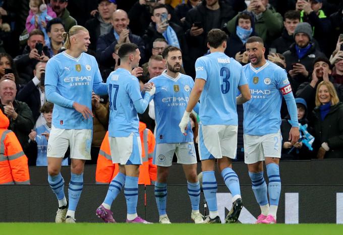 Bernardo Silva je v prvem polčasu dvakrat zatresel mrežo Newcastla. | Foto: Reuters