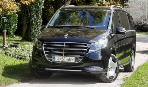 Mercedes-benz razred V: še vedno pravi "mercedes" med kombiji #foto