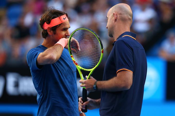 Ivan Ljubičić si je upal spreminjati igro 18-kratnega zmagovalca turnrijev za grand slam. | Foto: Guliverimage/Getty Images