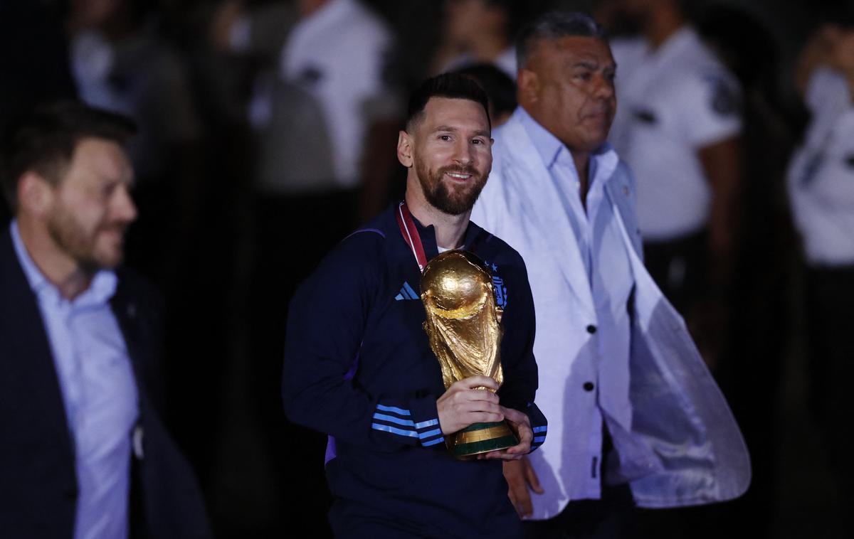 Argentina sprejem Katar 2022 Lionel Messi | Lionel Messi trenutno živi svoje sanje. | Foto Reuters