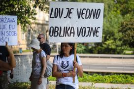 Protest proti odstrelu