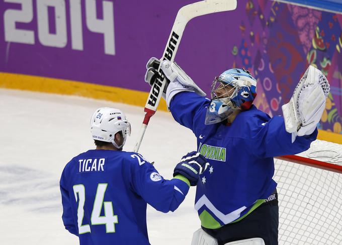 Na premiernih olimpijskih igrah Slovenije v Sočiju je bil pomemben člen risov, ki so končali na visokem sedmem mestu. | Foto: Reuters