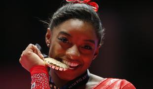 Simone Biles v zgodovino ženskega mnogoboja