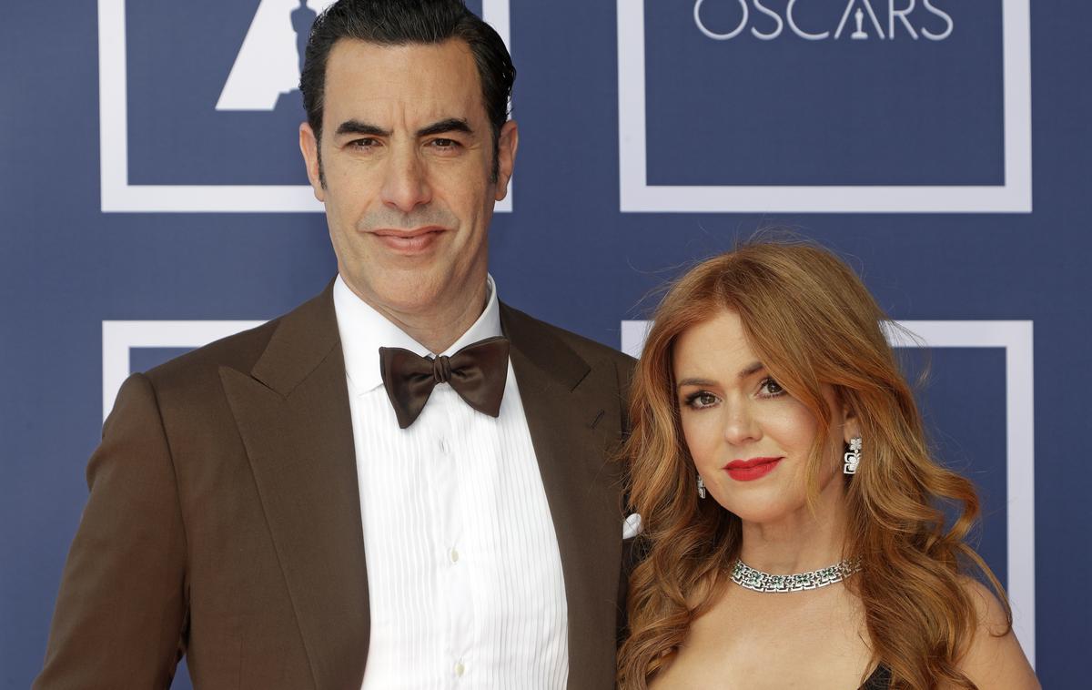 Sacha Baron Cohen, Isla Fisher | Par se je spoznal leta 2001, čez tri leta sta se zaročila, leta 2010 pa sta se zdaj že nekdanja zakonca, ki imata tri otroke, poročila. | Foto Guliverimage