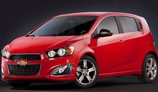 Chevrolet sonic bo kmalu na voljo tudi v različici R