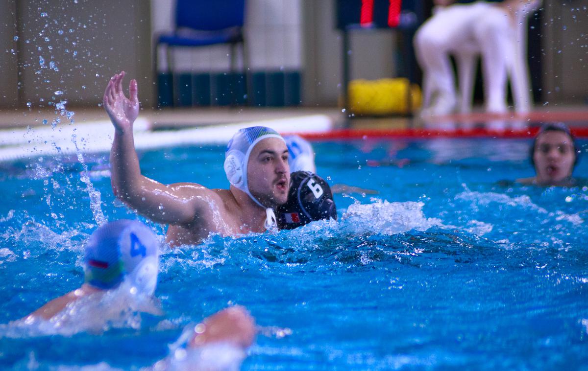 slovenska vaterpolo reprezentanca Francija | Slovenci se bodo v skupini pomerili s favoriziranima Madžarsko in Srbijo ter Izraelom, ki predstavlja največjo neznanko. | Foto Aleksander Sokler