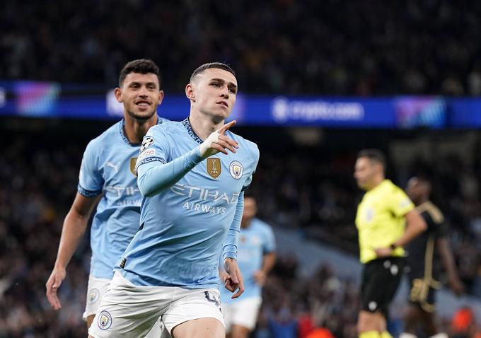 Phil Foden je zadel za 1:0. | Foto: Guliverimage