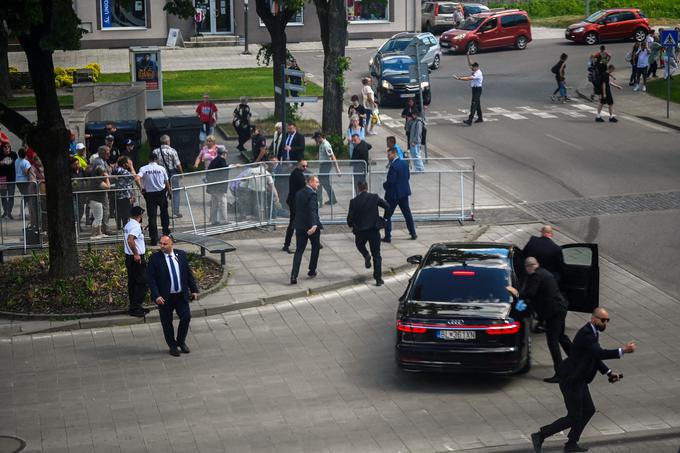 atentat, Slovaška, slovaški premier, Robert Fico | Foto: Reuters