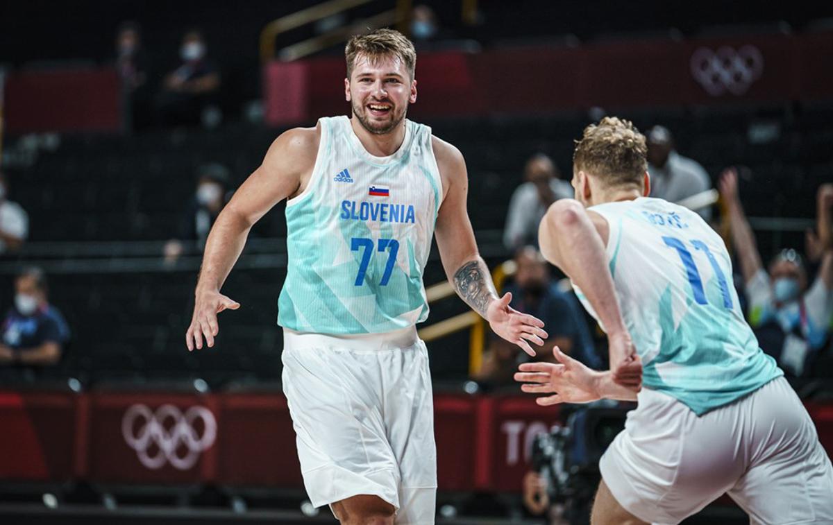 Luka Dončić | Luka Dončić je bil s 25 točkami najboljši strelec Slovenije. | Foto FIBA