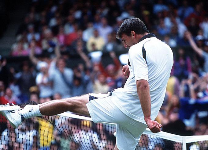 Goran Ivanišević je bil že kot igralec zelo čustven. | Foto: Guliverimage/Getty Images