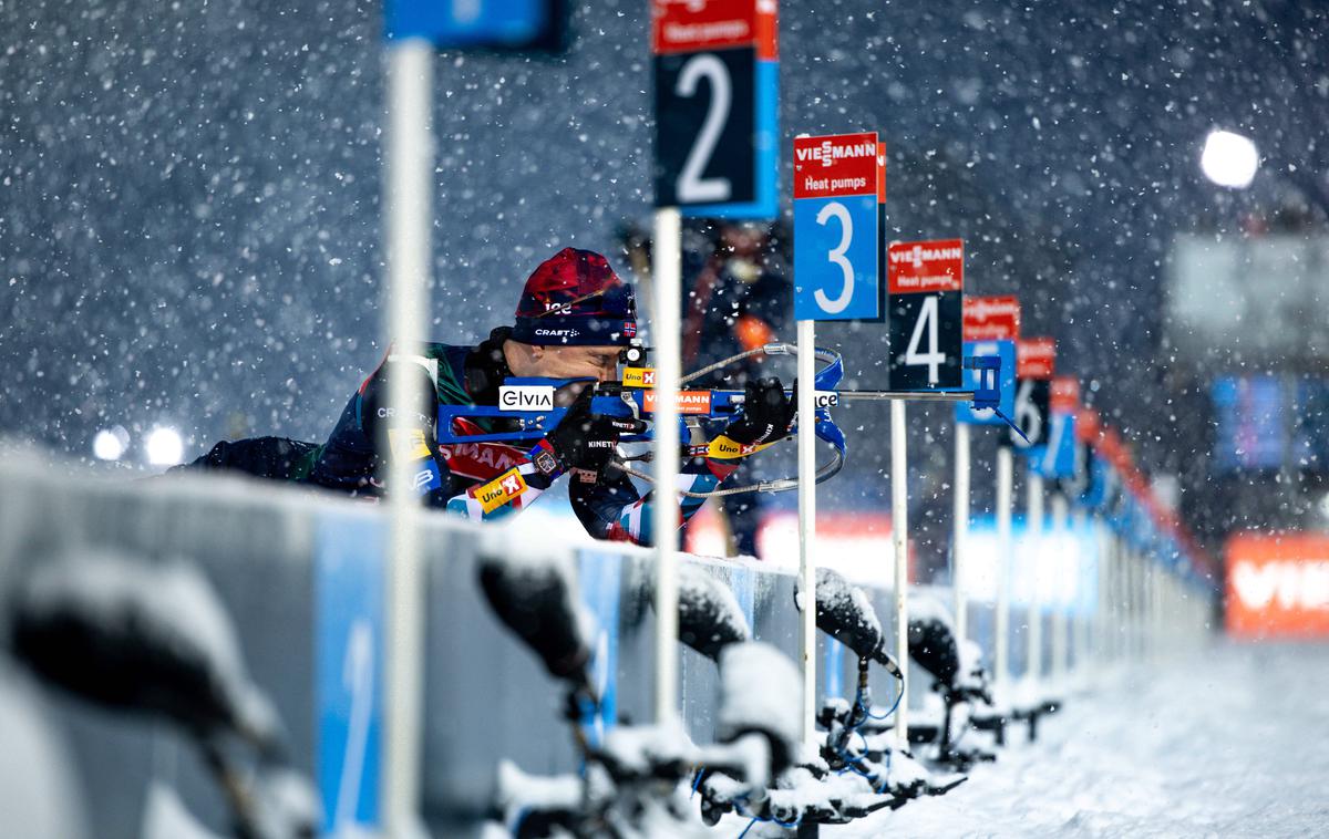 Johannes Thingnes Boe | Norveška štafeta z izjemnim Johannesom Thingnesom Boejem je bila danes za tekmece neulovljiva. | Foto Guliverimage