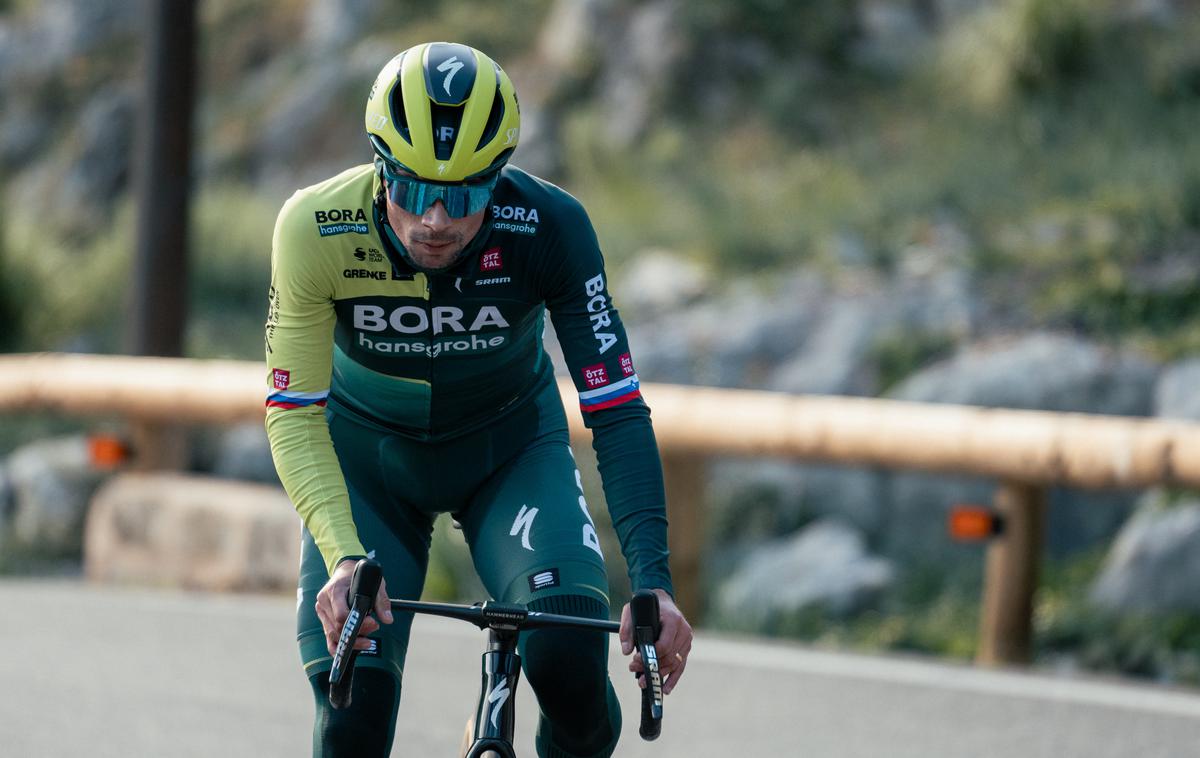 Primož Roglič | Primož Roglič si je za zadnji test pred Tourom vzel Kriterij po Dofineji. | Foto Matthis Waetzel/BORA - hansgrohe